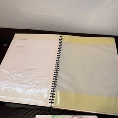 楽譜用ファイルと5線譜まとめての画像