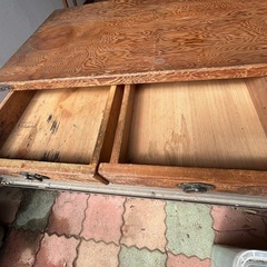 屋久杉　文机　座卓の画像