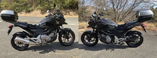 ホンダ　ＲＣ６３　ＮＣ７００Ｘ	春のツーリングにどうですか？グリップヒーター付いています。 また大型バイク初心者の方、リターンライダーの方、 乗りやすいバイクなのでどうでしょうか？