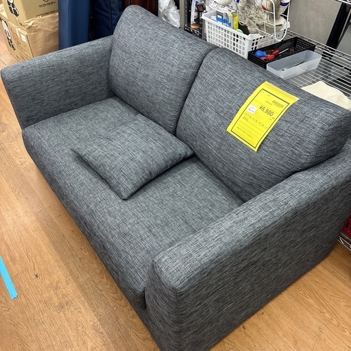 ☆ドリーム荒牧店☆ジモティー割引有☆【クリーニング済み】2Pソファ