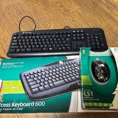 パソコンキーボードマウスセットの画像