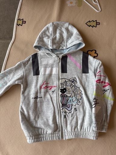 KENZO キッズ パーカー 6A/116 ほぼ未使用 美品