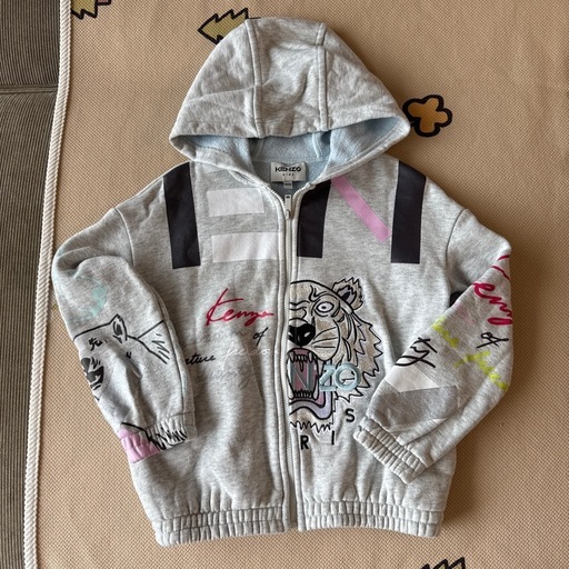KENZO キッズ パーカー 6A/116 ほぼ未使用 美品