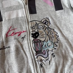 KENZO キッズ パーカー 6A/116 ほぼ未使用 美品の画像