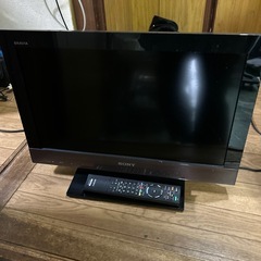 SONY BRAVIA 22型 ハイビジョン液晶テレビの画像