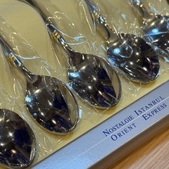 A8095【サクス】ノスタルジー イスタンブール オリエント エクスプレス コーヒースプーン5本組の画像