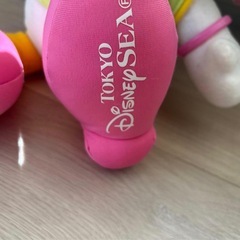 ディズニーシー　ゲーム景品　　デイジー　ぬいぐるみ大の画像