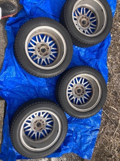 2/28マデ［千葉県内直接お渡し可］ 16インチ　ASA by BBSホイール & BRIDGESTONE BLIZZAK VRX2 スタッドレスタイヤ4本セット