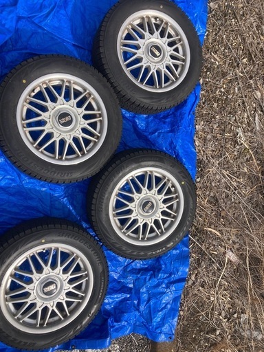 2/28マデ［千葉県内直接お渡し可］ 16インチ　ASA by BBSホイール & BRIDGESTONE BLIZZAK VRX2 スタッドレスタイヤ4本セット