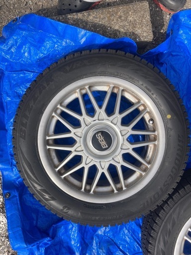 2/28マデ［千葉県内直接お渡し可］ 16インチ　ASA by BBSホイール & BRIDGESTONE BLIZZAK VRX2 スタッドレスタイヤ4本セット