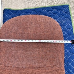 ファブリック イームズチェア ブラウンの画像