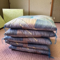 厚み8cmふかふか座布団5枚の画像