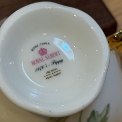 A8096【ロイヤルアルバート】100周年記念コレクション 1970年 ポピー カップのみの画像