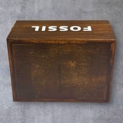 FOSSIL WOOD 木製カレンダー 英数字 英語の画像