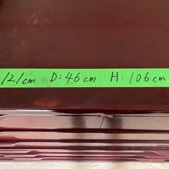【配送可】家具お譲りします／引き取り100円・配送1000円（条件あり）【タンス】の画像