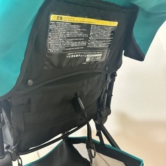 西松屋 ベビーカー ブラック×グリーン の画像