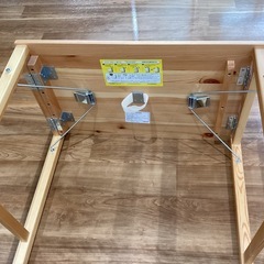 折りたたみテーブル〈無印良品）【町田市再生家具】　0227の画像