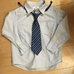 POSH BOYスーツ 110cm、シャツやセーター付きの画像