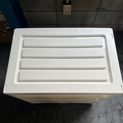 3段 収納ケース チェスト キャスター付き 白の画像