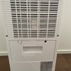 除湿機 mddm コンプレッサー式　NL-JSK8 ホワイト 取扱説明書付きの画像