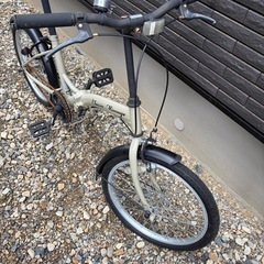 Classic Mimugo FDB20K 折りたたみ自転車 サンドベージュの画像