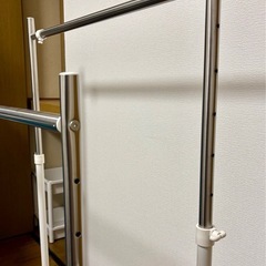 縦横伸縮ハンガーラック　ニトリ　②の画像