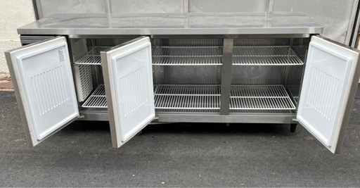 【動確済み】2020年 フクシマ 業務用 テーブル形冷蔵庫 LRW-210RM 2100×750×800 台下冷蔵庫 コールドテーブル 業務用冷蔵庫 厨房 大阪