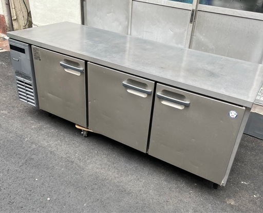 【動確済み】2020年 フクシマ 業務用 テーブル形冷蔵庫 LRW-210RM 2100×750×800 台下冷蔵庫 コールドテーブル 業務用冷蔵庫 厨房 大阪