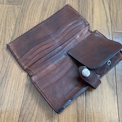 🌸　ブランド　財布　ブラウンの画像