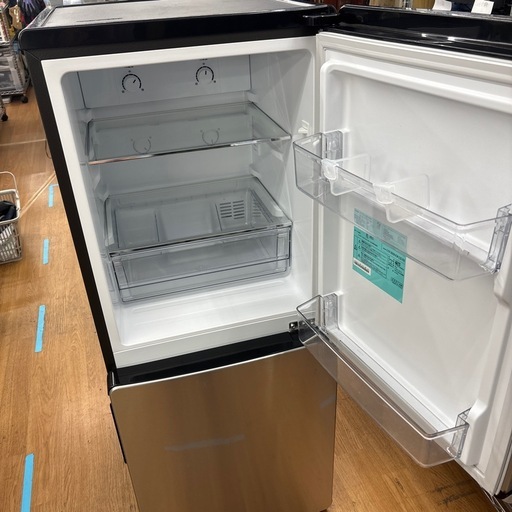 ☆ドリーム荒牧店☆ジモティー割引有☆【クリーニング済み】ハイアール/2ドア冷蔵庫/JR-XP2NF148F/2021年製