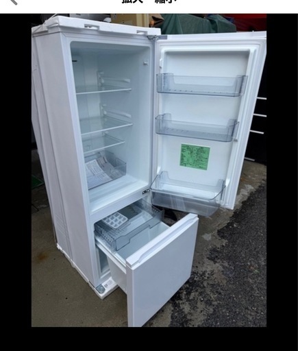 NO B876?福岡市内配送設置無料✨?ヤマダオリジナル 冷蔵庫 179L 右