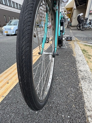 034中古YAMAHA電動アシスト自転車　12.3Ah 大阪034