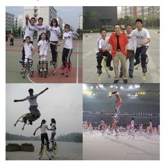 ジャンプ竹馬の画像