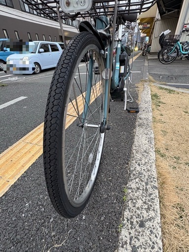 066中古YAMAHA電動アシスト自転車　12.3Ah 大阪　066