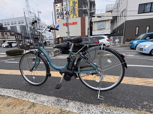 066中古YAMAHA電動アシスト自転車　12.3Ah 大阪　066