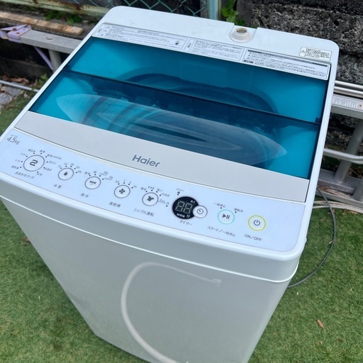 ハイアール 洗濯機 JW-C45A 4.5kg 簡易乾燥付き