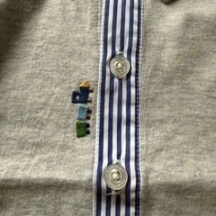 ファミリア　車　刺繍　長袖の画像