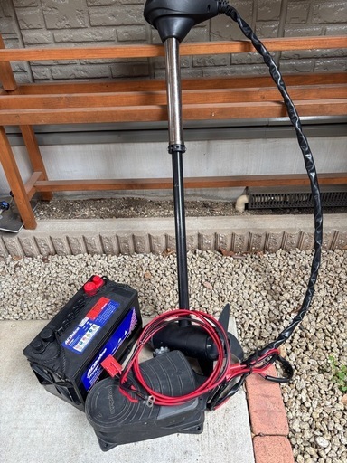モーターガイド x3  12V 45lbs