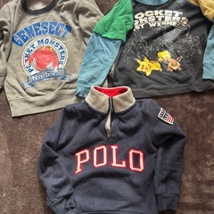 【大量セット】男の子　110  ベスト　トレーナー　ブラウスなどの画像