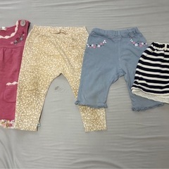 90 女の子　夏服　子供服まとめ売りの画像