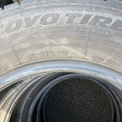 バリ目！TOYO  TIRES 215/65R16 25年製　夏タイヤの画像