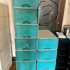 衣装ケース 引出し式大量の画像