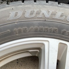 タイヤホイール 15インチ6j  ＋13 pcd100の画像