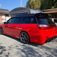 スバル レガシィ 美車 赤 再塗装 ブリッツェン の画像