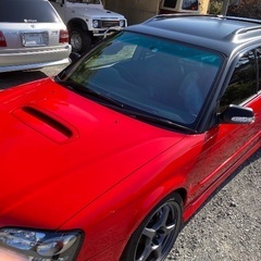 スバル レガシィ 美車 赤 再塗装 ブリッツェン の画像