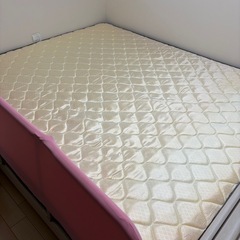 ニトリ　クイーンベットフレーム　クイーンマットレス　　3/21引き取り限定の画像