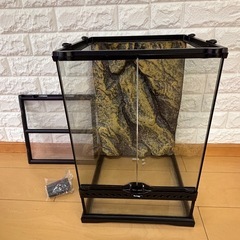 【美品】GEX EXOTERRA グラステラリウム3045 PT2602の画像