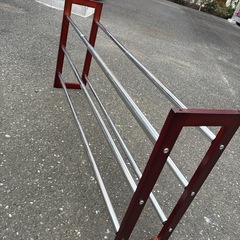 伸縮式　靴置きの画像