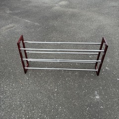 伸縮式　靴置きの画像