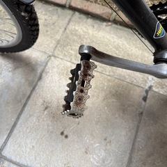 ブリヂストン マウンテンバイク 部品取り レストアベースの画像